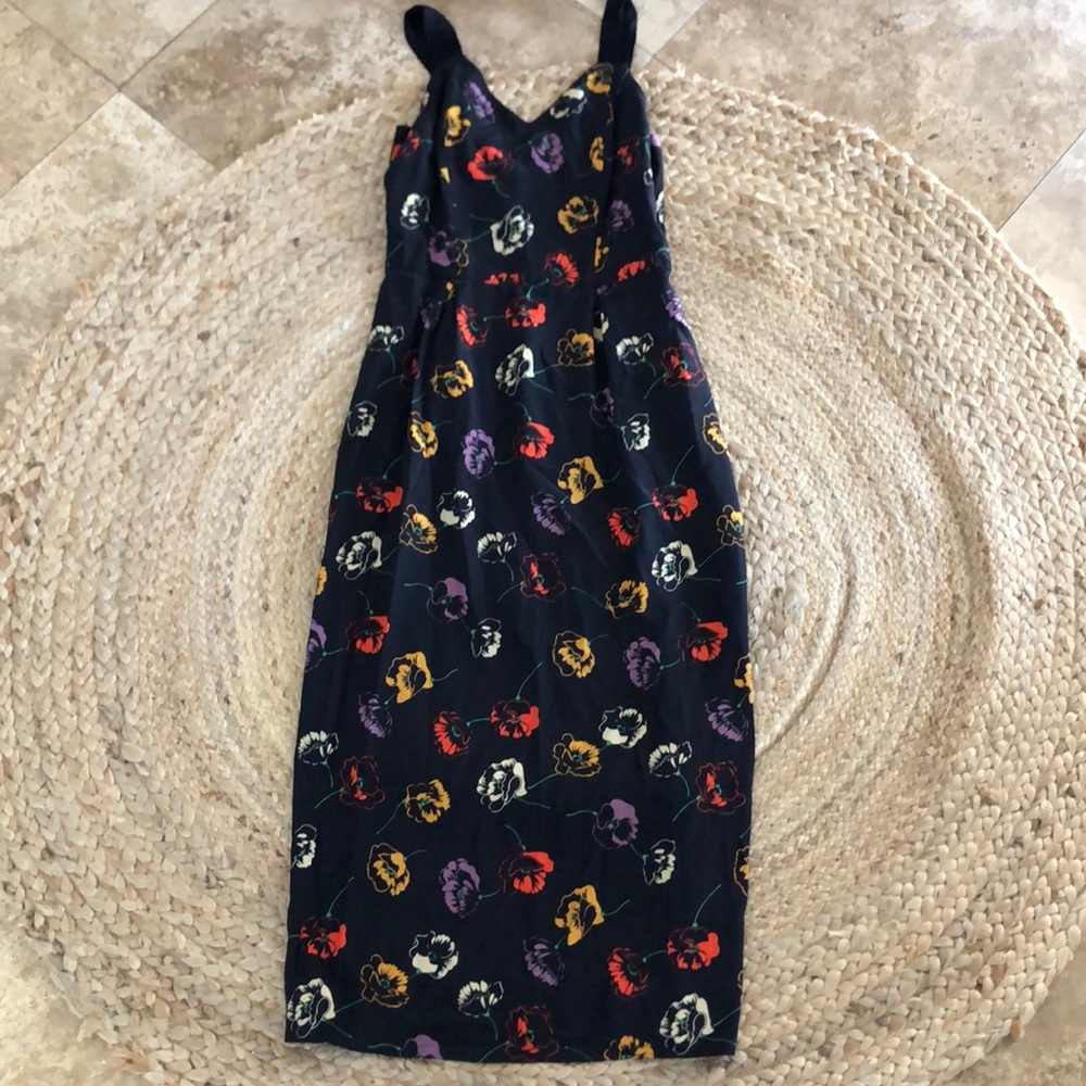 Steven Alan dress, graphic floral pattern